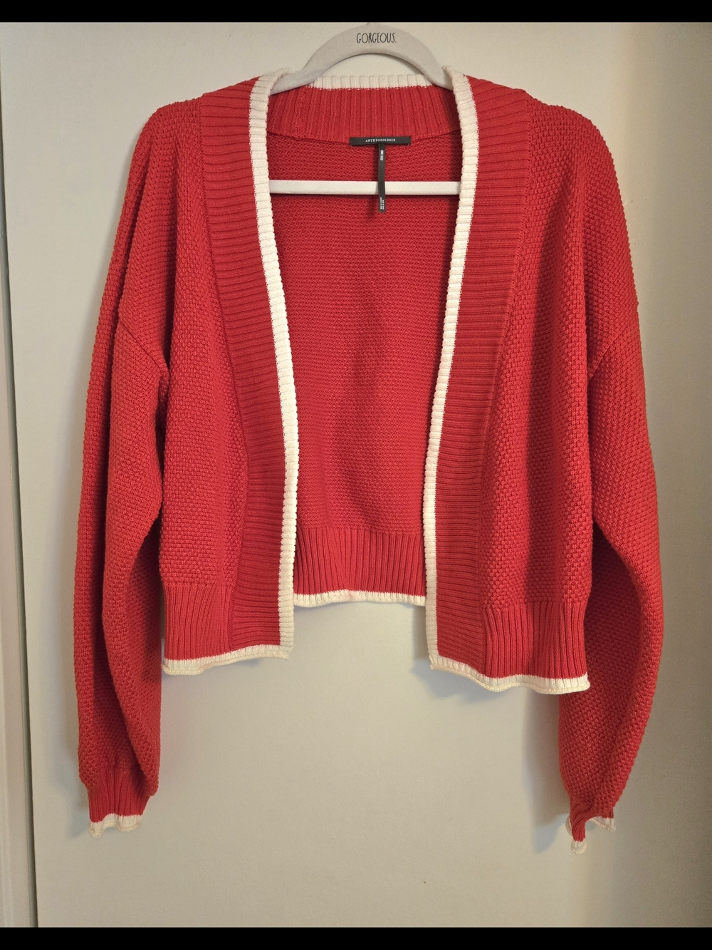 Anthropologie The Livvy Waffle Knit Cardigan Sweater - Picture 2 of 3